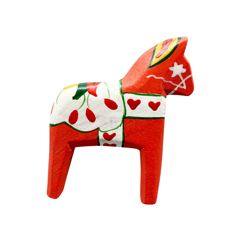 Dalarna Horse Fridge Magnet Gift Orange