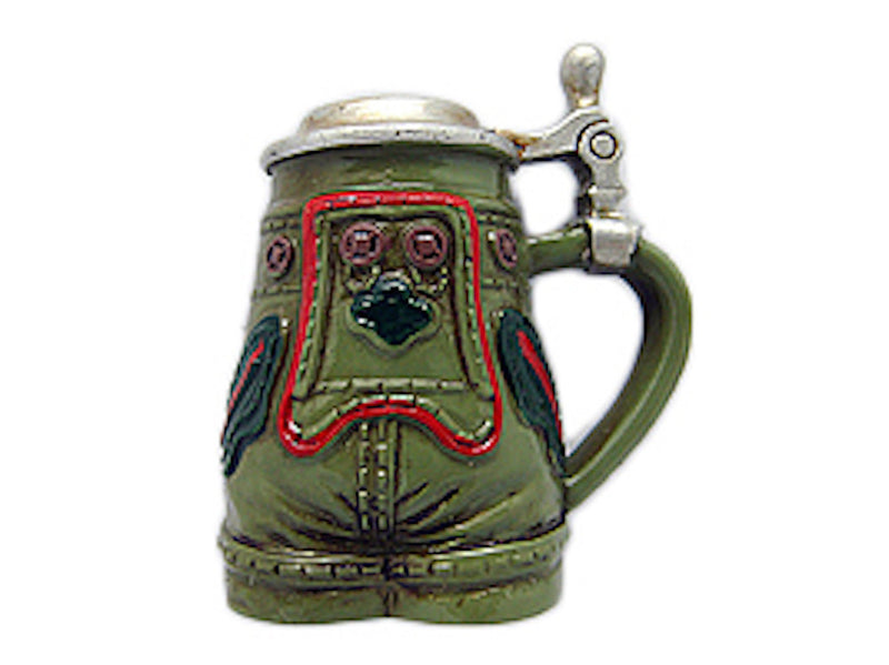 Oktoberfest Stein Kitchen Magnet German Lederhosen - OktoberfestHaus.com
 - 1