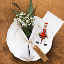 Bavarian Girl Jumping Jack Fridge Magnet