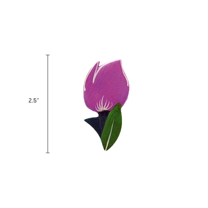Holland Tulip Gifts Kitchen Magnet Violet