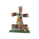 Dutch Souvenir Fridge Magnet Tulips Windmill
