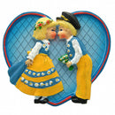 Party Favor Kitchen Magnet Swedish Kissing Couple - OktoberfestHaus.com
 - 1