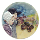 Lancaster Amish Souvenir Plate Fridge Magnet - OktoberfestHaus.com
 - 1