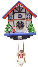 Refrigerator Magnet: Alpine Girl Clock - OktoberfestHaus.com
