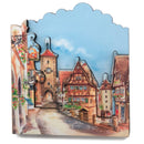 German Gift Idea German Village 3-D Kitchen Magnet