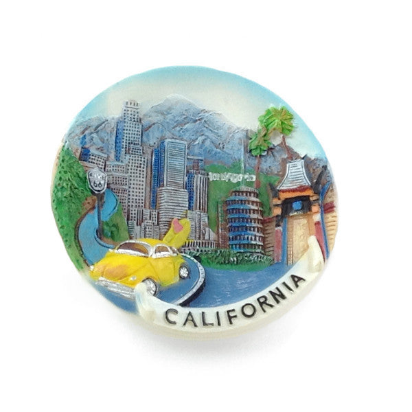 Landmarks of California Kitchen Magnet - OktoberfestHaus.com
