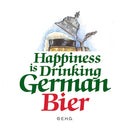 Magnetic Button: German Beer - OktoberfestHaus.com
 - 1