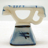Miniature Ceramic Delft Blue Telephone - OktoberfestHaus.com
 - 2