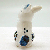 Ceramic Miniatures Animals Delft Blue Rabbit - OktoberfestHaus.com
 - 2