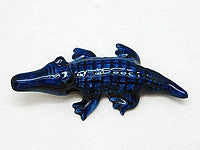 Ceramic Miniatures Animals Delft Blue Alligator - OktoberfestHaus.com
 - 3