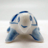 Delft Blue Ceramic Animal Miniature Turtle