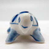 Ceramic Miniatures Animals Delft Blue Turtle - OktoberfestHaus.com
 - 2