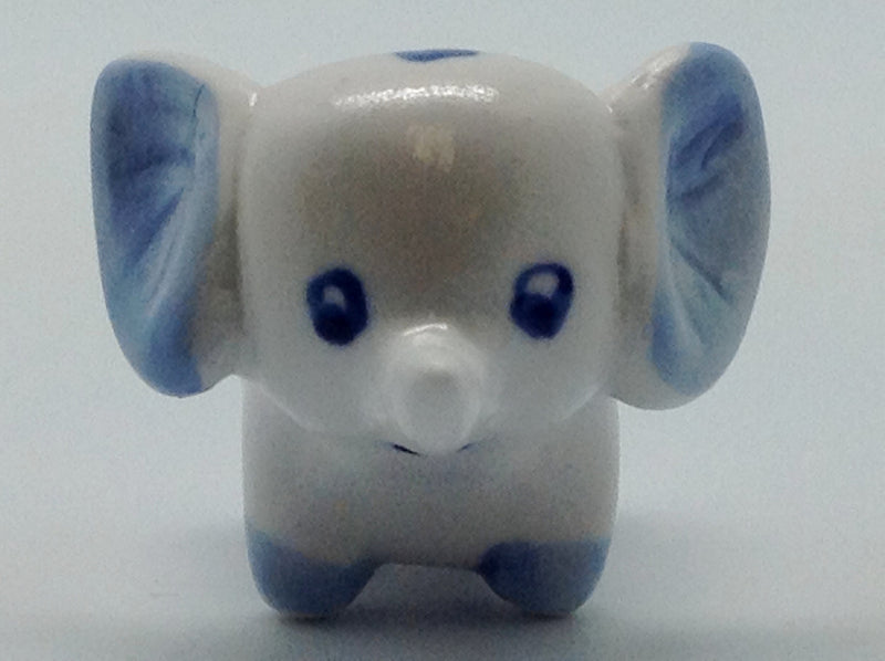 Ceramic Miniatures Animals Delft Blue Elephant - OktoberfestHaus.com
 - 2
