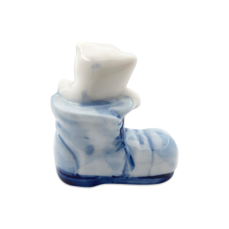 Delft Blue Animal Miniatures Cat In Boot