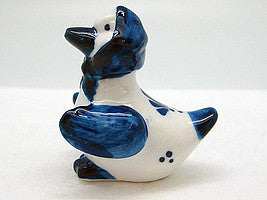 Animals Miniatures Delft Blue Happy Duck - OktoberfestHaus.com
 - 2