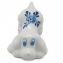 Animals Miniatures Delft Blue Happy Dog - OktoberfestHaus.com
 - 1