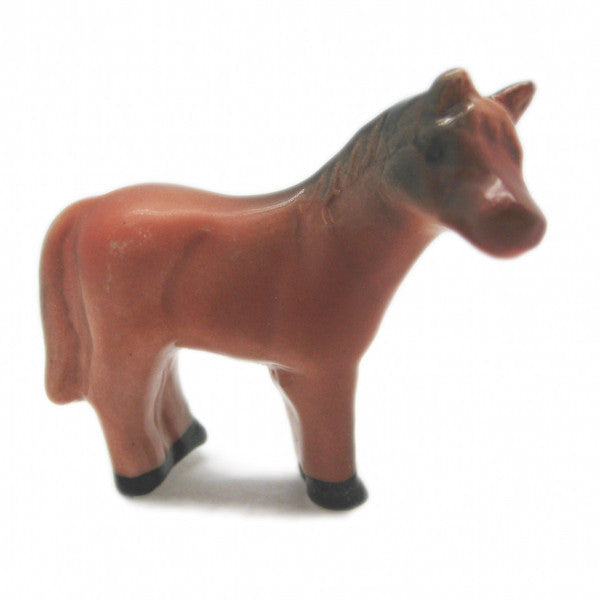 Porcelain Animals Miniatures Horse - OktoberfestHaus.com
 - 1