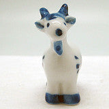 Porcelain Animals Miniatures Delft Blue Goat - OktoberfestHaus.com
 - 2