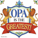 German Gift Idea Opa Magnetic Gift Tile - OktoberfestHaus.com
 - 1