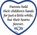 "Parents Hold Their Children's Hands..." Heart Magnet Tile  - OktoberfestHaus.com