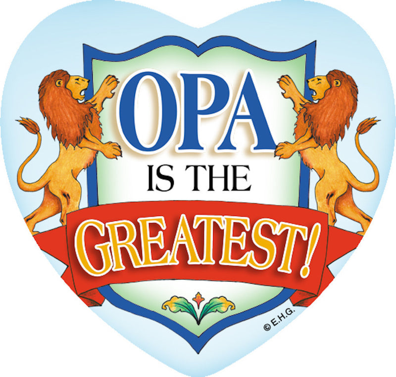 Ceramic Tile Magnet: Opa Greatest - OktoberfestHaus.com
 - 1