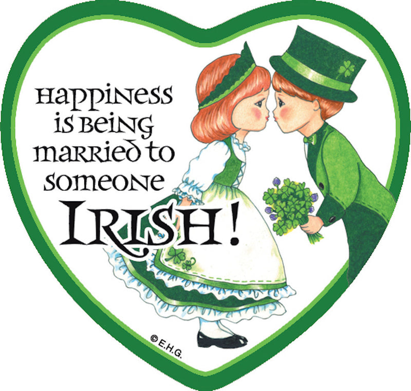 Tile Magnet: Married to Irish - OktoberfestHaus.com
 - 1