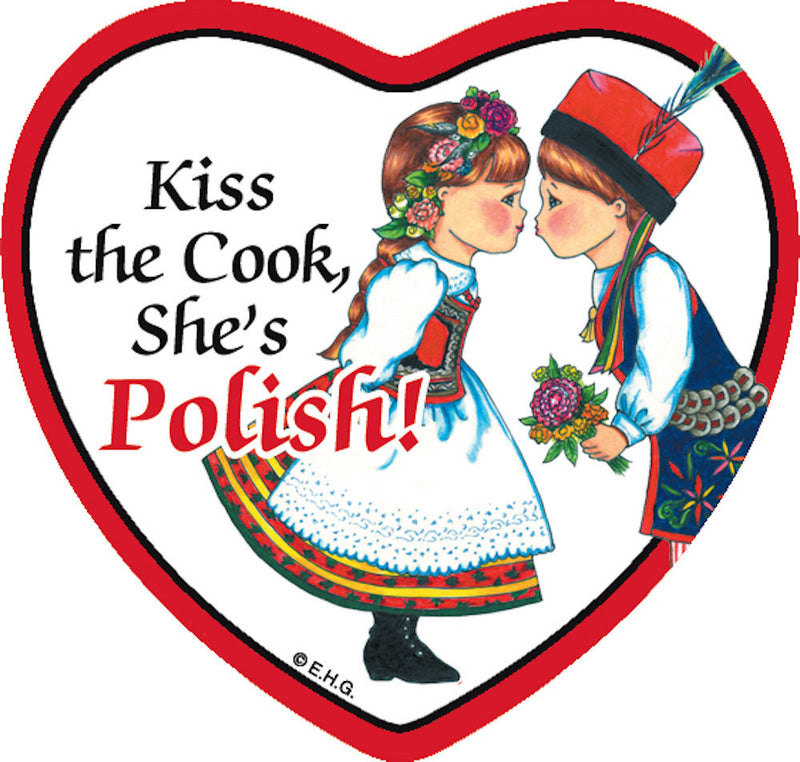 Tile Magnet: Polish Cook - OktoberfestHaus.com
 - 1