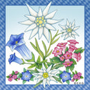 Magnetic Tile: Edelweiss Flower - OktoberfestHaus.com
 - 1