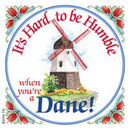 Danish Shop Magnet Tile (Humble Dane) - OktoberfestHaus.com
 - 1