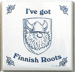 Finnish Culture Magnet Tile (Finnish Roots) - OktoberfestHaus.com
 - 1