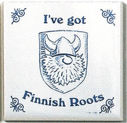 Finnish Culture Magnet Tile (Finnish Roots) - OktoberfestHaus.com
 - 1