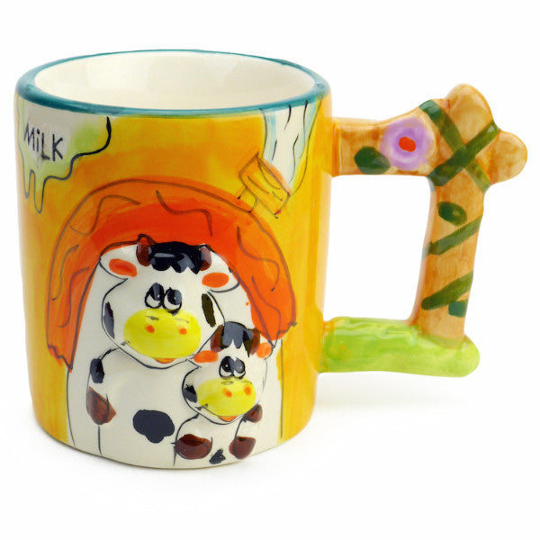 Mug with Sound of Animal: Cow & Calf - OktoberfestHaus.com
