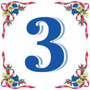 German House Numbers Tile - OktoberfestHaus.com
 - 3