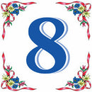 German House Numbers Tile - OktoberfestHaus.com
 - 8