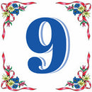 German House Numbers Tile - OktoberfestHaus.com
 - 9