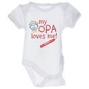 Opa Kids Babygro "My Opa Loves Me"