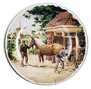 Collectible Plate Blacksmith Color