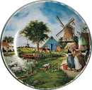 Collectible Plate Neighborhood Talk Color - DutchGiftOutlet.com