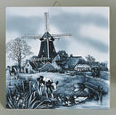 Collector Delft Wall Plaque Four Seasons Spring - OktoberfestHaus.com
