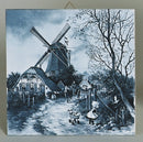 Collectible Delft Tile Four Seasons Fall - OktoberfestHaus.com
