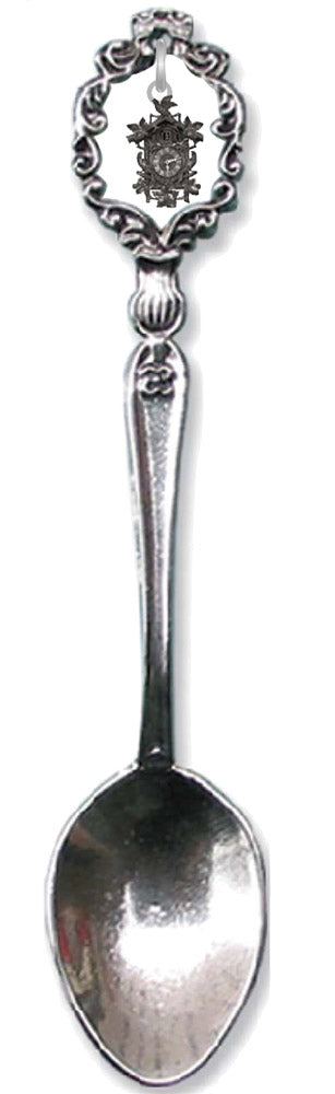 Collectible Silver Plated German Cuckoo Clock Spoon
