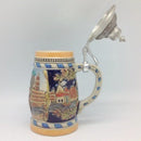 Engraved Beer Stein Munich Scene Metal Lid - OktoberfestHaus.com
 - 3