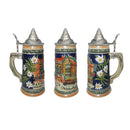 Beer Stein Munich German Oktoberfest with lid