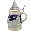 Cobalt Blue Landmarks of Berlin .75L Lidded Beer Stein 1