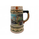 Collectible Beer Stein German Village Scene