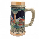 German Beer Stein Clock & Waterwheel no/Lid - OktoberfestHaus.com
 - 1