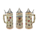 German Coat of Arms Stein w/ Lid