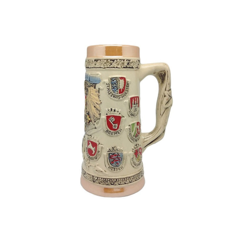 German Coat of Arms Stein w/ out Lid