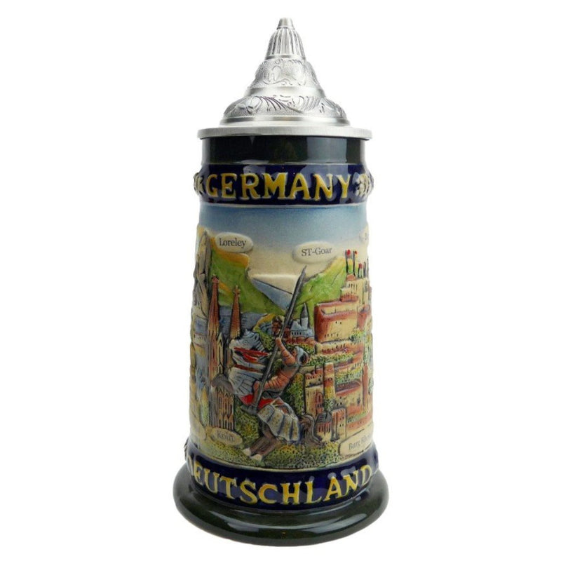 Germany Legends Stein with Lid