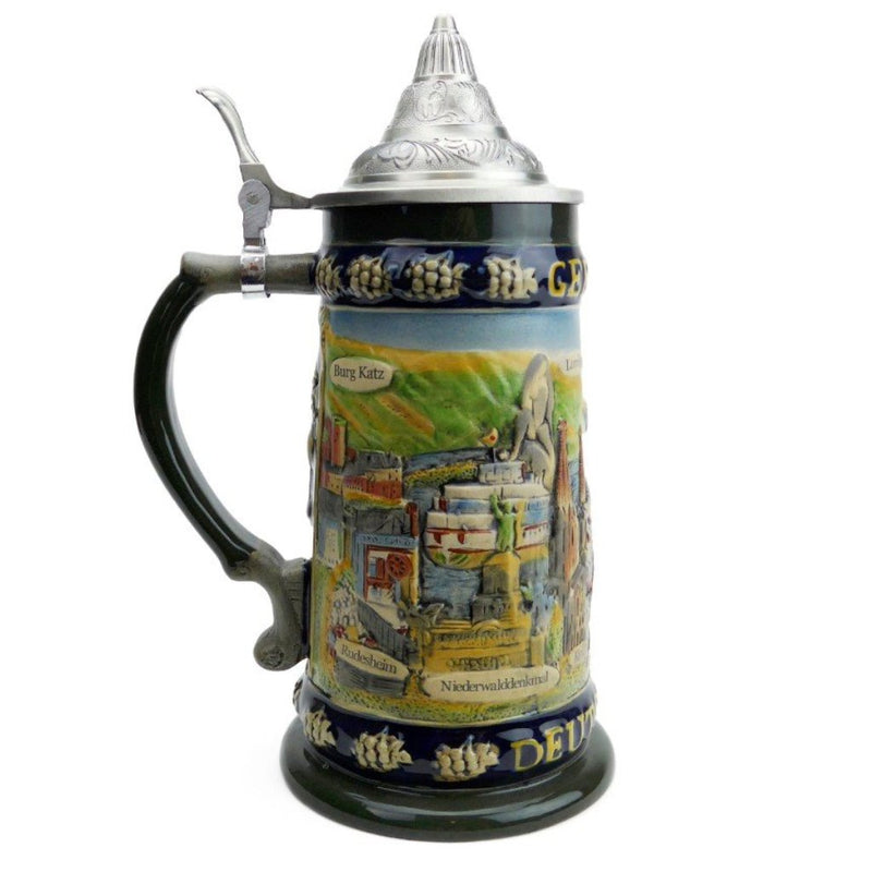 Germany Legends Stein with Lid